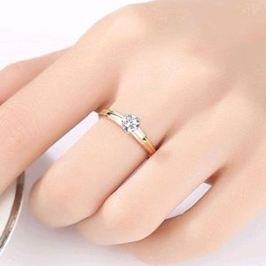 925 Rose Gold colored Sterling Silver Ring